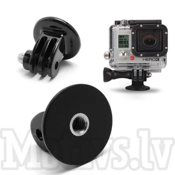 GoPro Hero Black 7 / 6 / 5 / 4 / 3+/ 3 Tripod Mount 1/4" Adapter - stiprinājums uz tripoda, adapteros