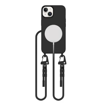 Tech-Protect iPhone 15 vāciņš MagNecklace MagSafe, melns