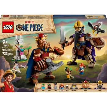 Konstruktors LEGO ONE PIECE 75644 Dorry vs. Brogy Giants of Little Garden