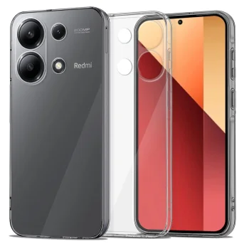 Xiaomi Redmi Note 13 Pro 4G / LTE Tech-Protect FlexAir+ Cover Case, Transparent | Telefona Maciņš Vāciņš Apvalks...