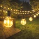 Forever Light SUNARI FLS-180 Saules Bateriju LED Virtene 8.5m 10+1 Spuldzes 1800mAh ar Pulti