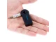 Bluetooth audio uztvērējs ar 3.5 mm AUX adapteri, melns