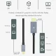 Kabelis Mini DisplayPort uz HDMI, 4K 30Hz, 1 m, melns