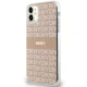 DKNY iPhone 11 / Xr vāciņš IML Mono & Stripe MagSafe, rozā