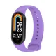 Telcon silikona siksniņa priekš Xiaomi Mi Band 8 / M8, violeta