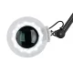 Activeshop S5 LED lampa-lupa ar statīvu, 5 dioptrijas, melna