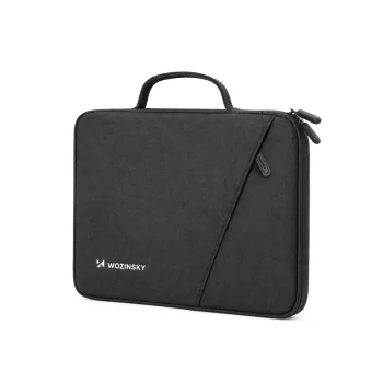 Wozinsky WTNP-11B 10-11" portatīvā datora soma ar izvelkamu rokturi, melna