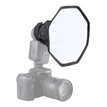 Fotokameras zibspuldzes difuzors Puluz PU5120, 20 cm