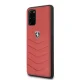 Ferrari Samsung Galaxy S20+ vāciņš Heritage Quilted, sarkans