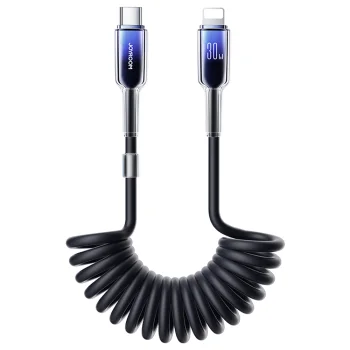 USB-C uz Lightning kabelis Joyroom S-A43 30W 1.5m Melns