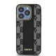 Dkny iPhone 15 Pro Max vāciņš Leather Checkered Mono MagSafe, melns