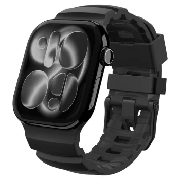 Spigen WBS2 siksniņa Apple Watch 44 / 45 / 46 / 49 mm pulkstenim, melna