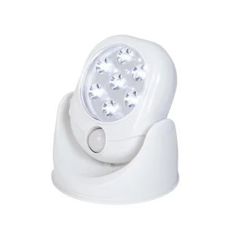 Bezvadu 7 LED lampiņa ar kustības sensoru