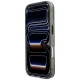 BMW MagSafe vāciņš iPhone 18 Pro / 17 Pro, Sign Frosted IML Metal Logo, pelēks