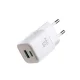 Joyroom JR-TG7 33W sienas lādētājs USB-A + USB-C ar 60W USB-C kabeli (1 m), balts