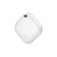 Setty TAG 02 viedais meklētājs ar Apple Find My un silikona maciņu, balts