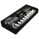 Wera 8100 SC 6 Zyklop Speed sprūdrata atslēgu komplekts, 28 gab.