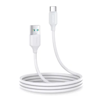 Joyroom Long-Lasting Series A9 USB-A uz USB-C kabelis 3A 1m, balts