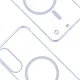 3mk Just20g MagCase Samsung Galaxy S25 Edge vāciņš, caurspīdīgs