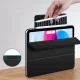 Tech-Protect Smartcase Magnetic vāciņš iPad 10.9\" (2022) / 11\" (2025), melns