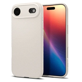 Spigen Liquid Air vāciņš iPhone 17 Air telefonam, titāna krāsā