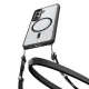 Spigen Ultra Hybrid Mag MagSafe vāciņš priekš Samsung Galaxy S26+, Clear Black