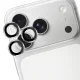 3mk Lens Protection Pro kameras aizsargstikls iPhone 17 Pro / 17 Pro Max, sudraba