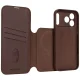 Decoded Leather Detachable atverams vāciņš iPhone 17 Pro, Brūns