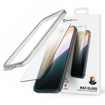AmazingThing iPhone 17 aizsargstikls Titan Max FusionFilter 7
