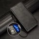 Google Pixel 5 Triangle Pattern Flip Case Wallet Cover, Black | Telefona Vāciņš Maciņš Apvalks Grāmatiņa