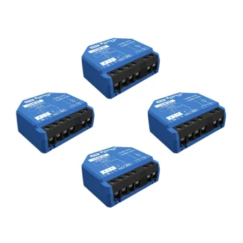 Shelly 1 Gen3 viedais releja kontrolieris WiFi/Bluetooth, 4 gab.