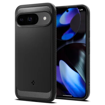Spigen Rugged Armor korpuss priekš Google Pixel 9 / Pro - melns | case for black