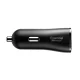 Spigen Essential EV302 auto lādētājs 2-Port 30W, melns