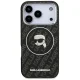 Karl Lagerfeld IML Karl Head Logo MagSafe vāciņš priekš iPhone 17 Pro Max, melns