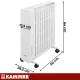 Eļļas radiators Kaminer Arvell 2500W, 11 ribas, WiFi, balts