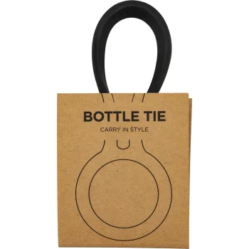 24Bottles Bottle Tie pudeles turētājs, Tuxedo Black