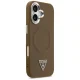 Guess Triangle Logo MagSafe Vāciņš iPhone 17 Brūns