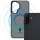 3mk Smoke MagCase vāciņš Samsung Galaxy A57, pelēks caurspīdīgs