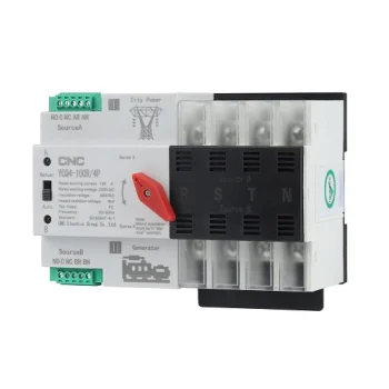 Automātiskais rezerves barošanas slēdzis CNC YCQ4-100R/4P 220V 100A