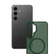 3mk Smoke MagCase vāciņš Samsung Galaxy S24 ar MagSafe atbalstu, zaļi caurspīdīgs