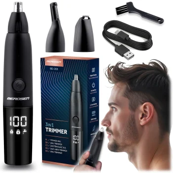 Berdsen BD-269 3-in-1 deguna un ausu trimmeris, melns