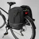 Wozinsky WBB30BK 2-in-1 divkāršā velosipēda soma un mugursoma, 30L, melna