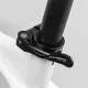 Rockbros 41210092001 velosipēda sēdekļa stutes apskava ar ātro fiksāciju, 31.8 mm, melna