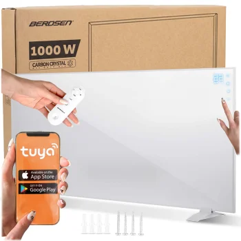 Infrasarkano staru sildītājs Berdsen Bd-992, 1000 W, Wi-Fi, tālvadības pults