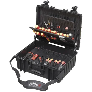 Elektriķa instrumentu komplekts koferī Wiha 9300-702 Competence XL