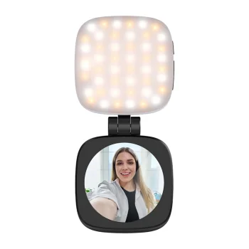 Neewer NL48B magnētiskā LED gaisma viedtālrunim, melna