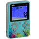 Pārnēsājama mini retro spēļu konsole ar 500 spēlēm, zila