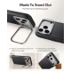 ESR Leather Kickstand MagSafe vāciņš priekš iPhone 18 Pro Max / 17 Pro Max, melns