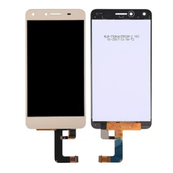 LCD ekrāns ar rāmi un skārienstiklu Huawei Y5 II, zelta
