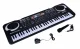 Bērnu klavieres tastatūra sintezators ar mikrofonu, 61 taustiņš | Children\'s Piano Synthesizer with Microphone
